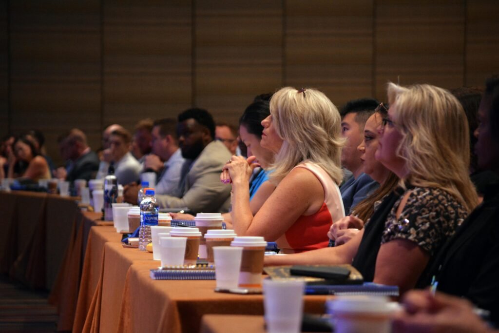 In person conference attendees