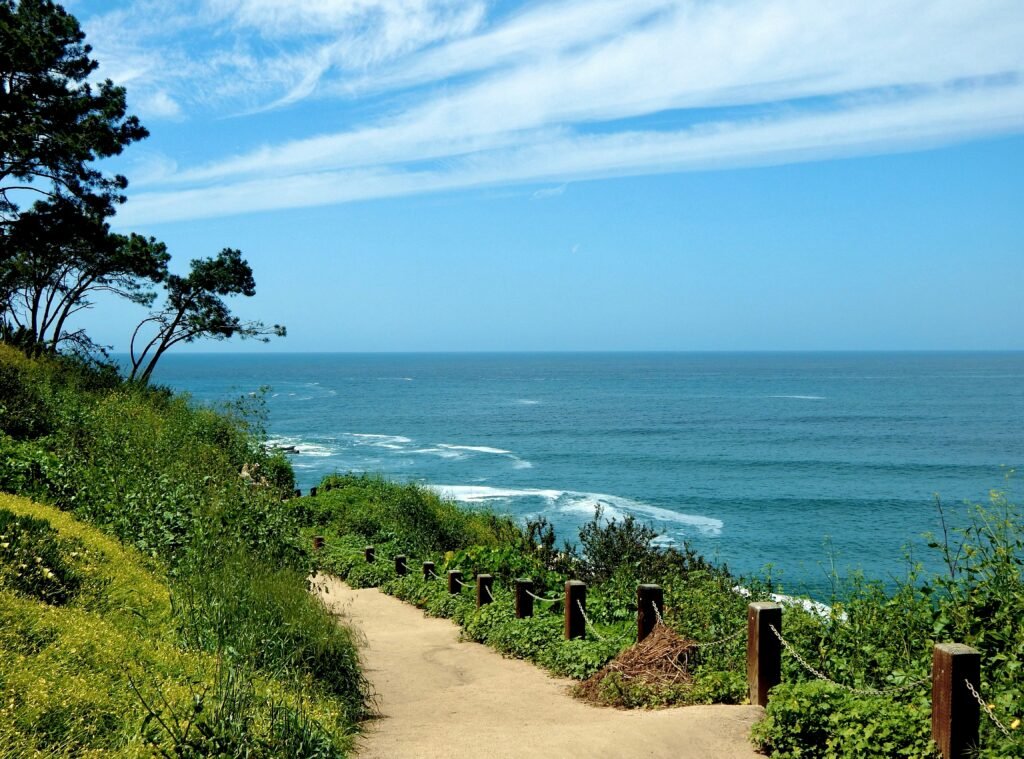 San Diego coast