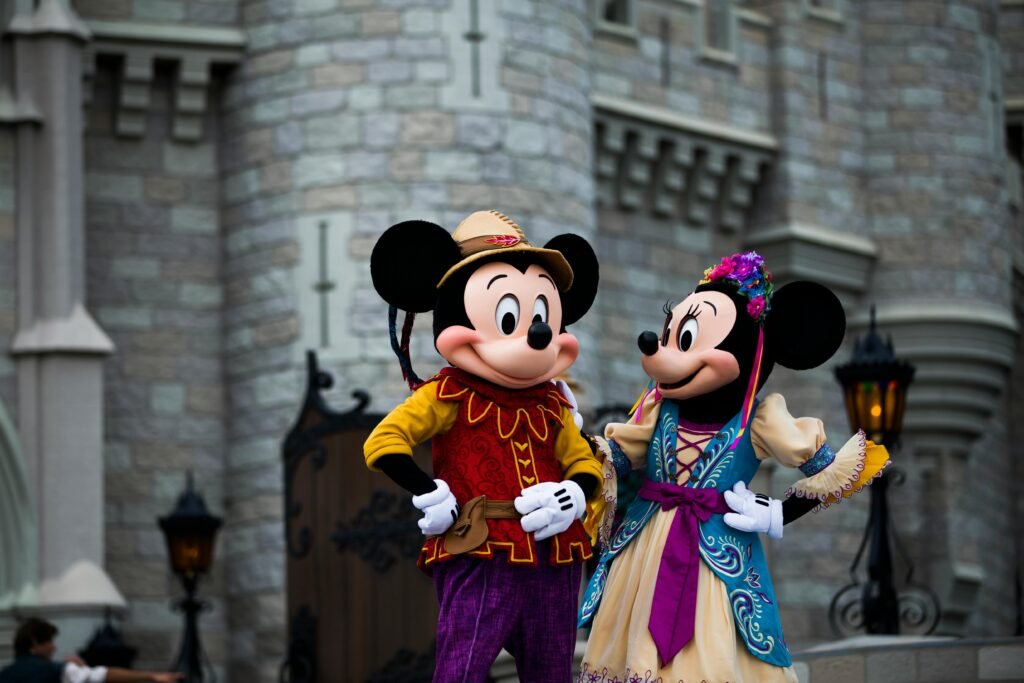 Mickey and Minni Mouse