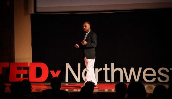 Dr. George speaks at TEDx Northwestern University