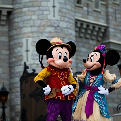 Mickey and Minni Mouse